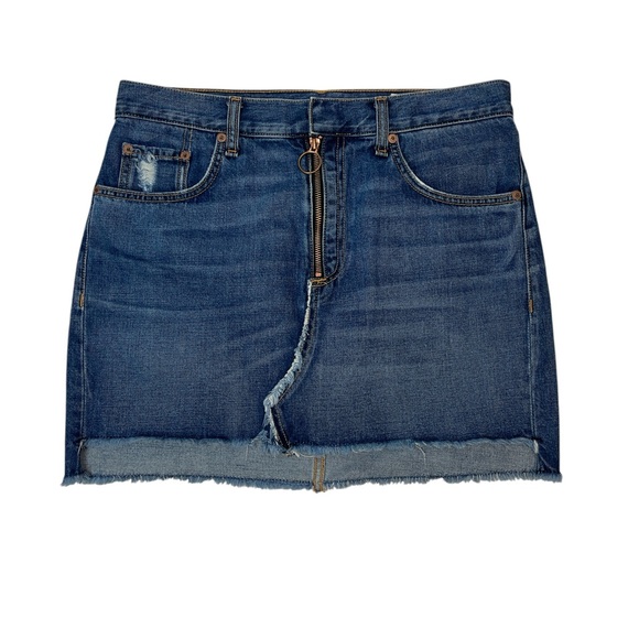 Rag & Bone Womens Jean‎ O Ring Skirt Otto size 29 casual boho - Picture 2 of 6